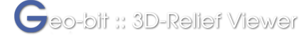 Geo-bit 3D-Relief - Reliefkarten Geo-bit 3D-Relief - Reliefkarten