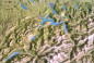 Preview: Raised relief map Switzerland aerial 1:500.000