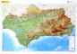 Preview: Raised relief map andalusia big