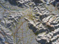 Preview: Raised relief map Arezzo
