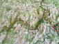 Preview: Raised relief map Cevennen and Ardeche