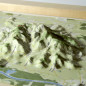 Preview: Reliefkarte Kaiserstuhl Detail