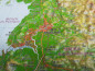 Preview: Raised relief map Korea