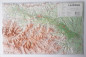 Preview: Raised relief map La Rioja