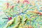 Preview: Raised relief map Ventoux