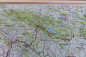 Preview: Raised relief map Alps East 1:500.000
