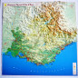 Preview: Raised Relief Map Provence-Alpes