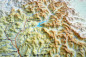 Preview: Raised Relief Map Provence-Alpes