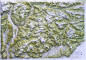 Preview: Raised relief map Dolomites