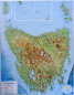 Preview: Raised relief map Tasmania