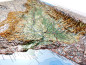 Preview: 3D Raised Relief Map Catalonia