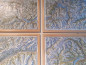 Preview: 3D raised Relief map Valais, Lac Leman and Mont Blanc