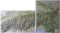 Preview: Raised relief maps The Alps 1:500.000, Central and East