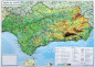 Preview: Raised relief map Andalusia