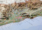 Preview: Relief map of Castello Valencia