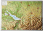Preview: Raised relief map Allgäu and lake of constance