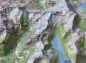 Preview: Raised relief map Lake Geneva and Jura