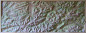 Preview: Raised relief map Bregenz-Zugspitze 1:50.000