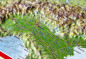 Preview: Relief postcard Bernese Oberland