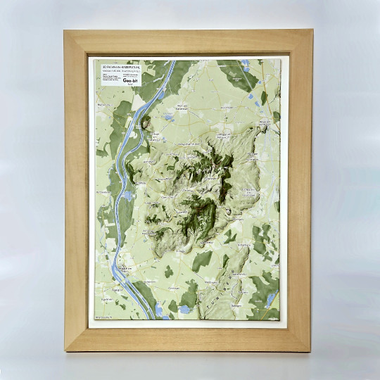 Reliefkarte Kaiserstuhl