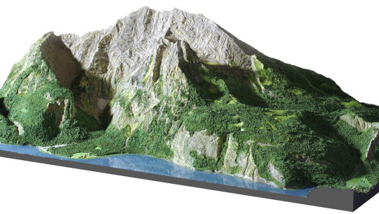 Bergmodell Watzmann 2.714 m