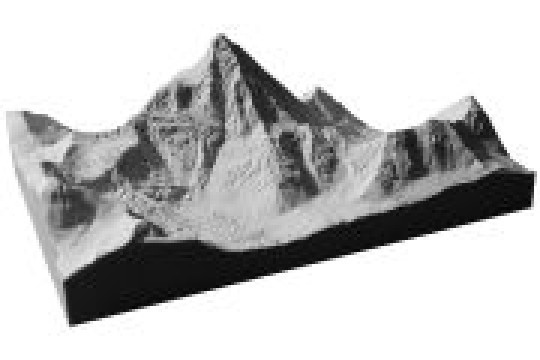 Modele de Montagne K2 1: 50 000