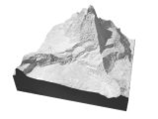 Modèle de montagne du Cervin 1:15.000