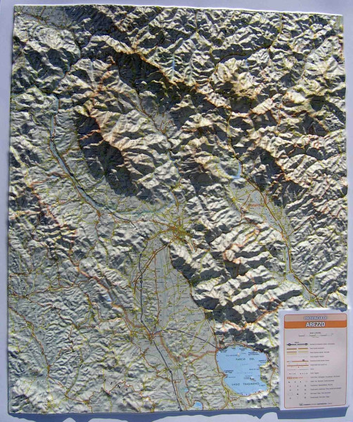 Reliefkarte_Arezzo