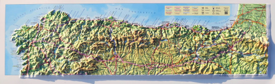 Relief Map of St. James, small