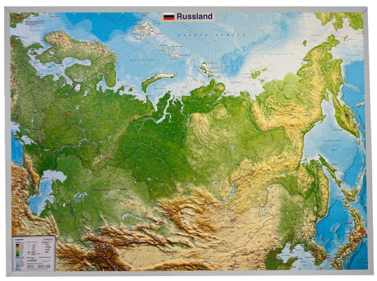 Raised relief Russia