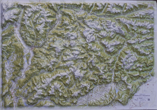 Reliefkarte_SüdtirolerDolomiten