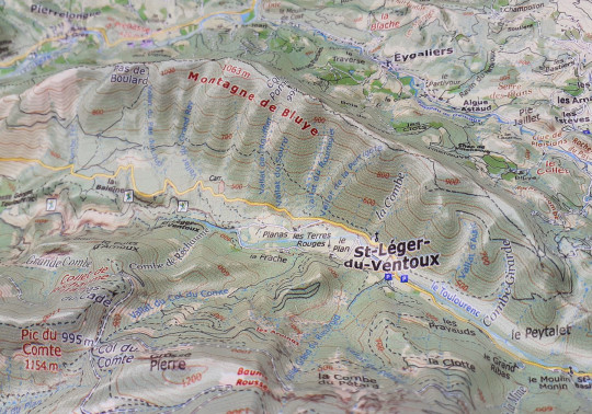Reliefkarte_Ventoux_StLeger