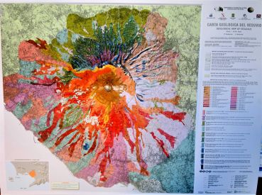 Geological Map Vesuv