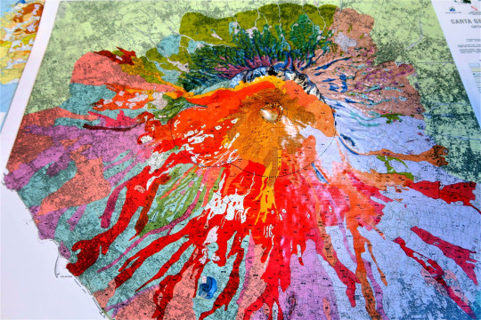 Geological Map Vesuv