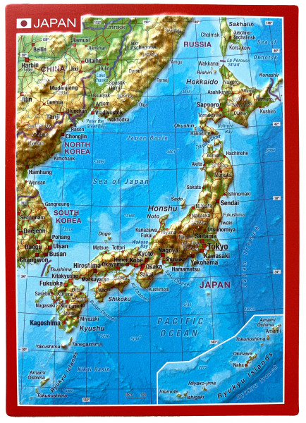 Reliefpostkarte_Japan