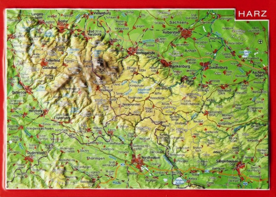 Relief postcard resin - Kopie