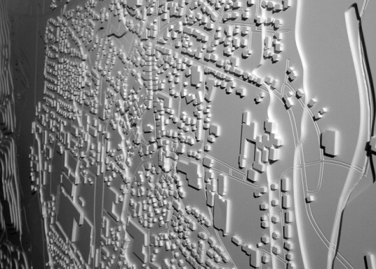 Terrain models stepped- unpainted