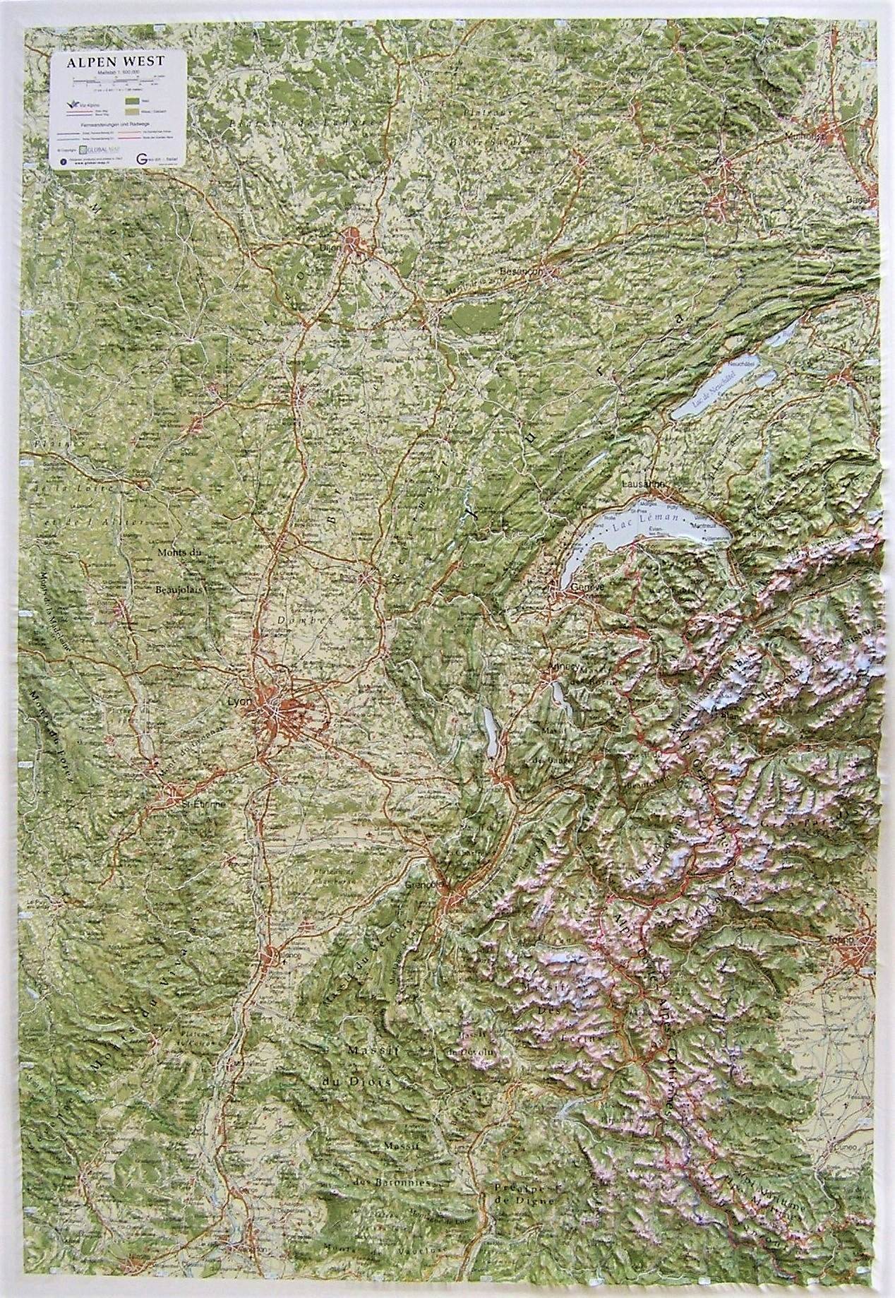 relief des alpes