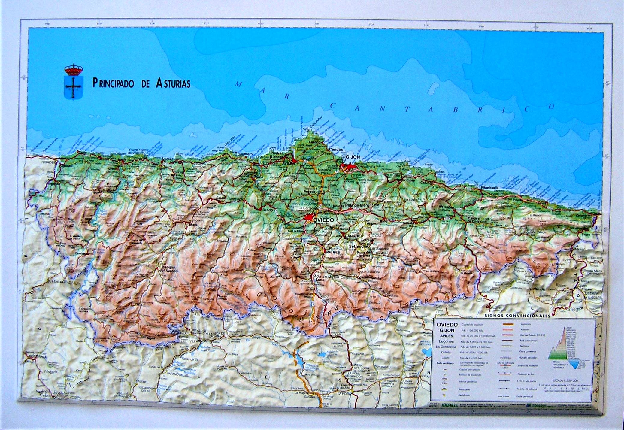 Asturies carte