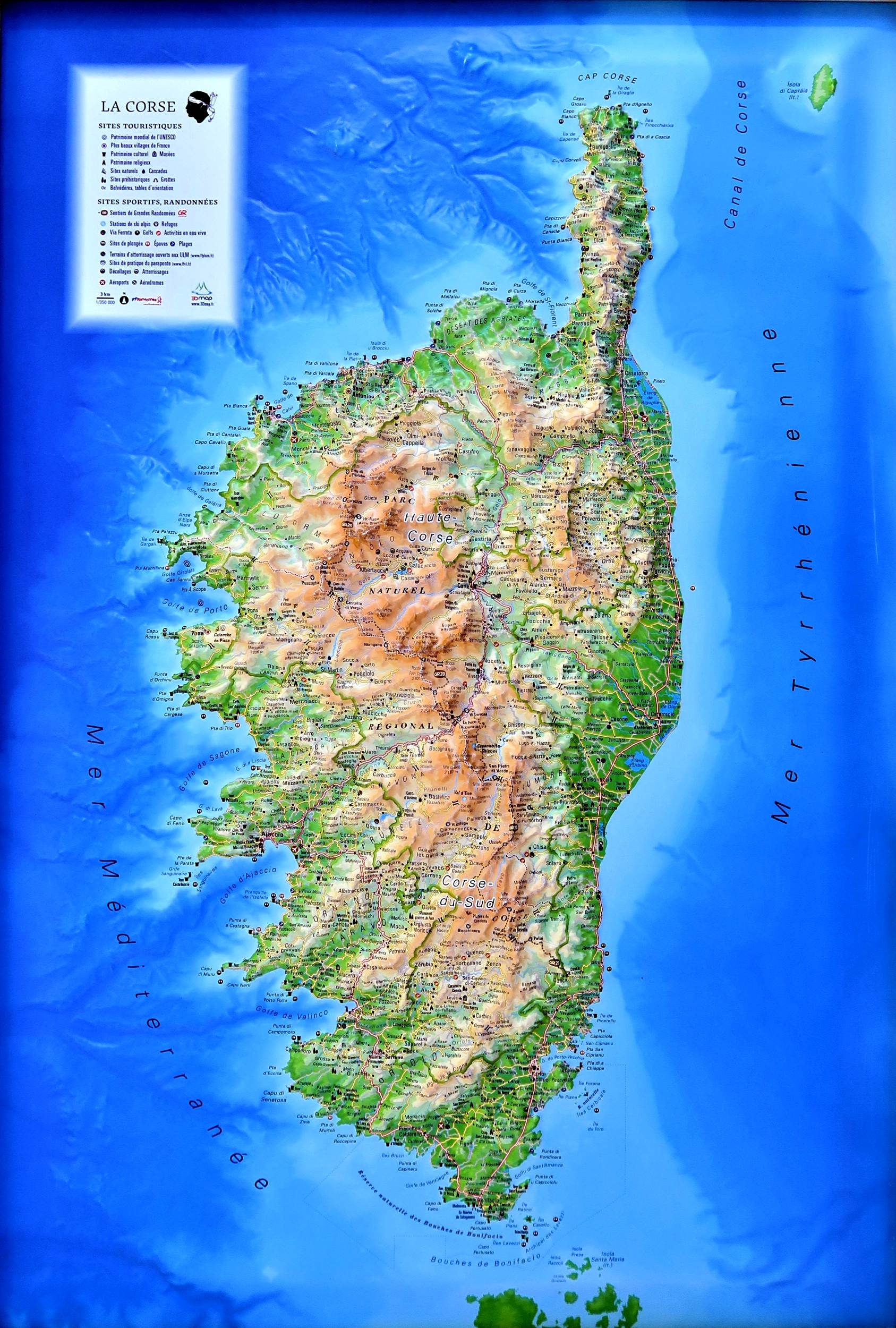 Corsica Maps Capicorsu A Sightseeing And Hiking Map Of The Cap Corsica Maps Capicorsu A Sightseeing And Hiking Map Of The Cap
