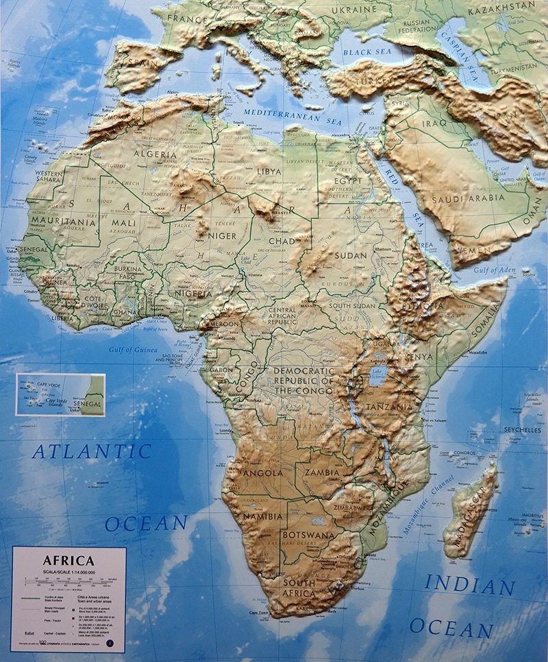 Haut 72+ imagen carte de l afrique - fr.thptnganamst.edu.vn