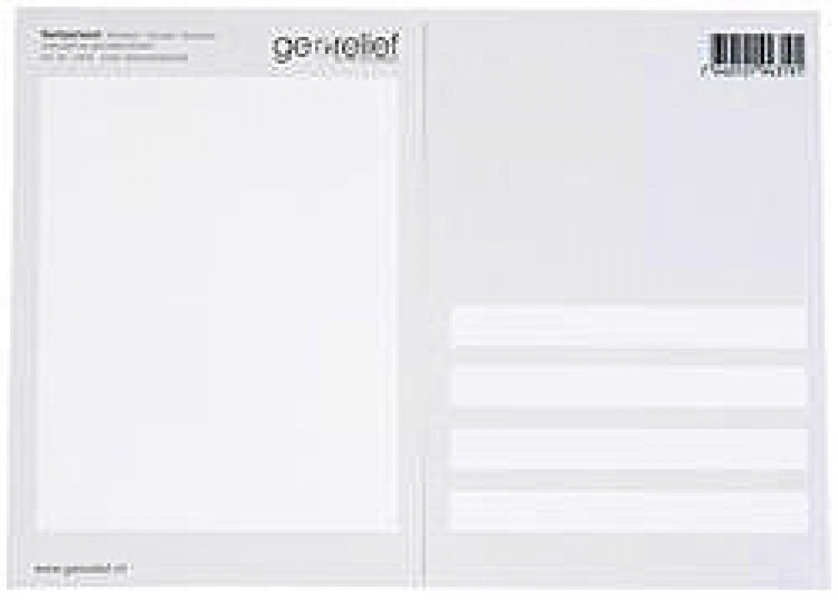 Relief postcard Bernese Oberland