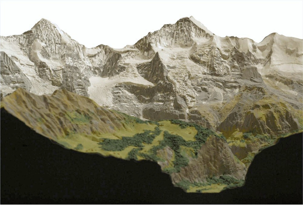 Eiger, Mönch & Jungfrau, M 1: 25.000