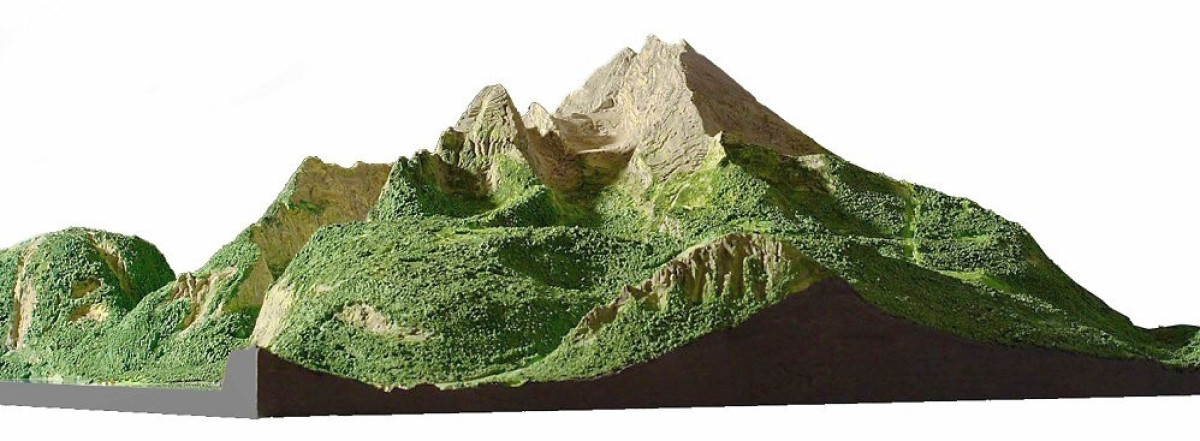Bergmodell Watzmann 2.714 m