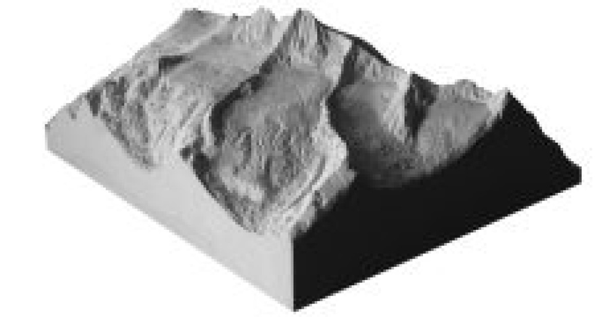 Mountain model Großglockner 1:25.000