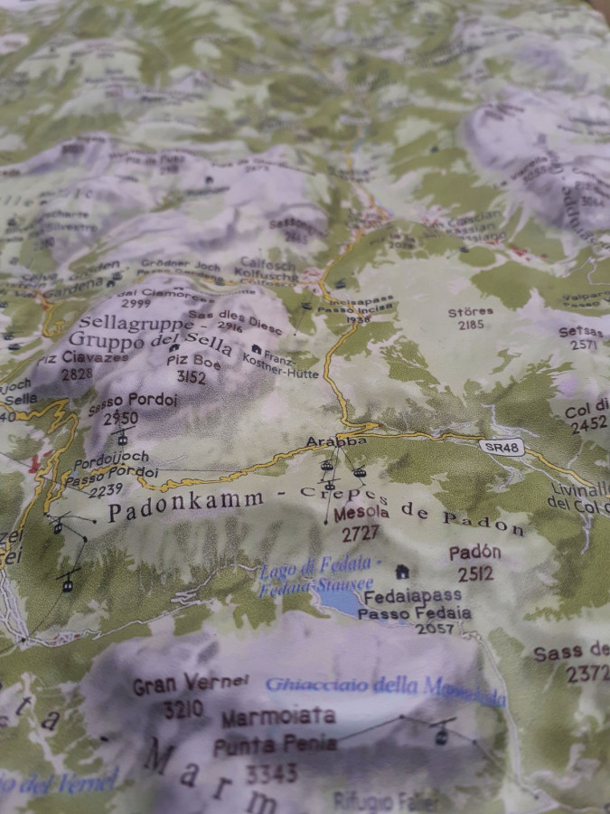 Reliefkarte_Dolomiten_Arabba