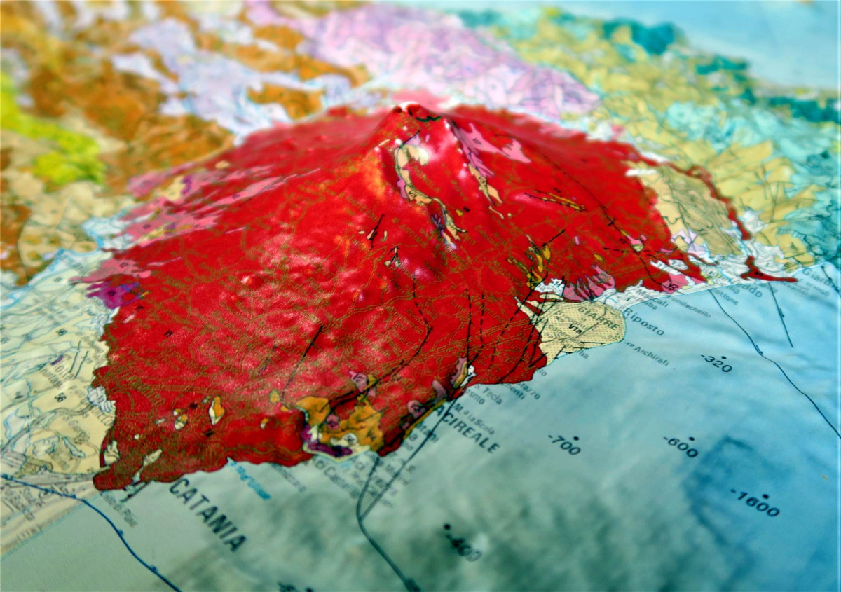 Geological map of Sicily