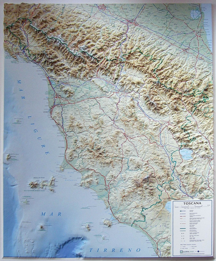 Relief Tuskany
