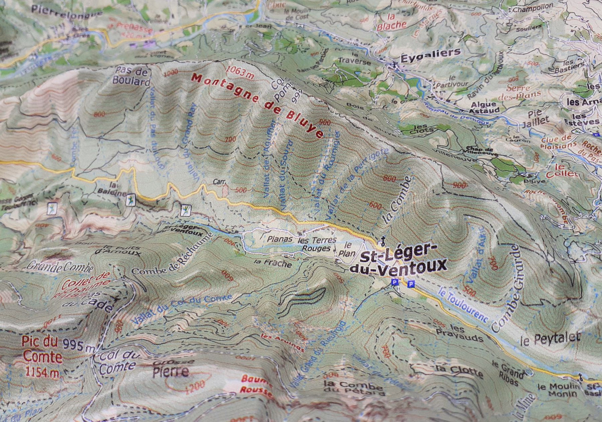 Reliefkarte_Ventoux_StLeger