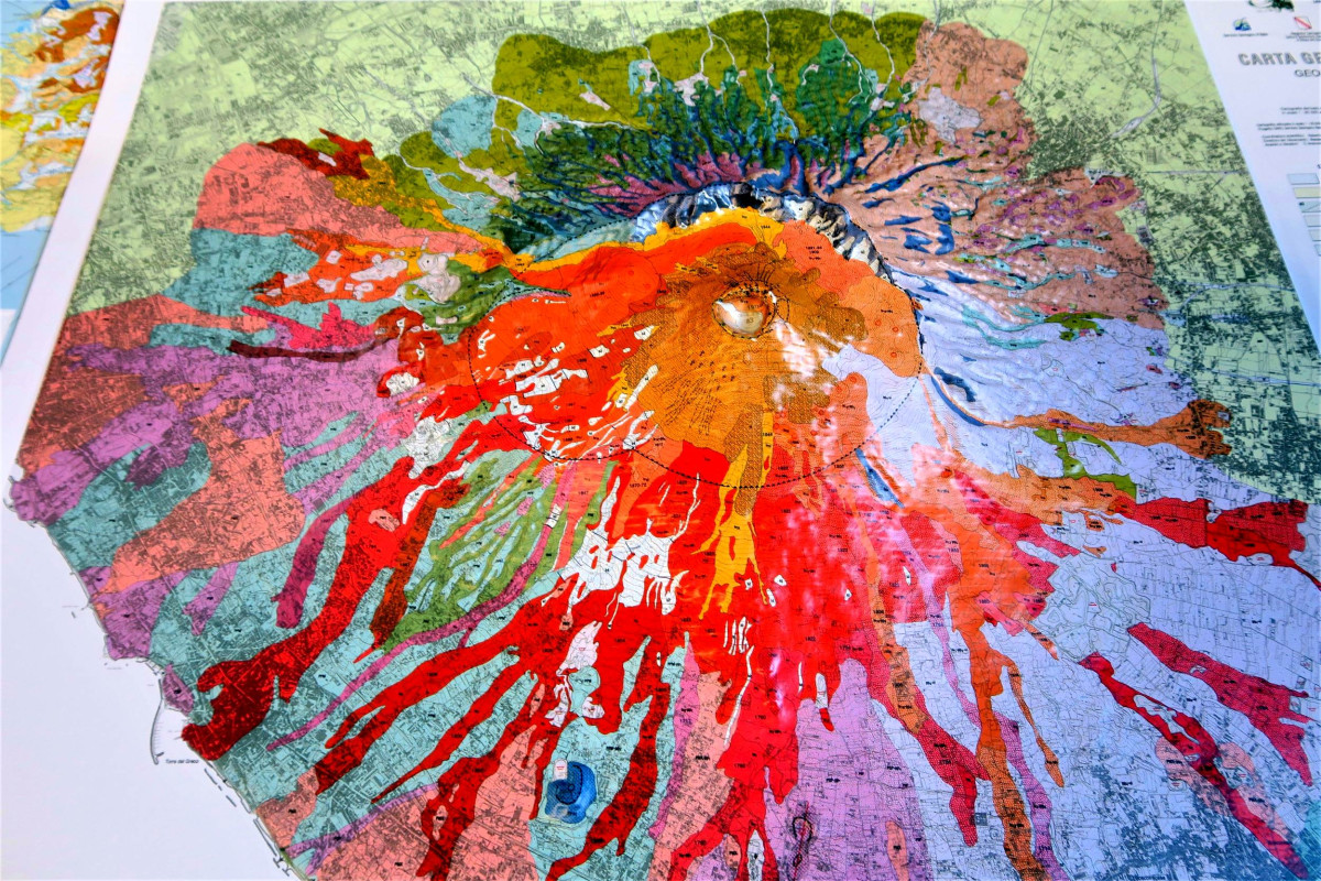 Geological Map Vesuv